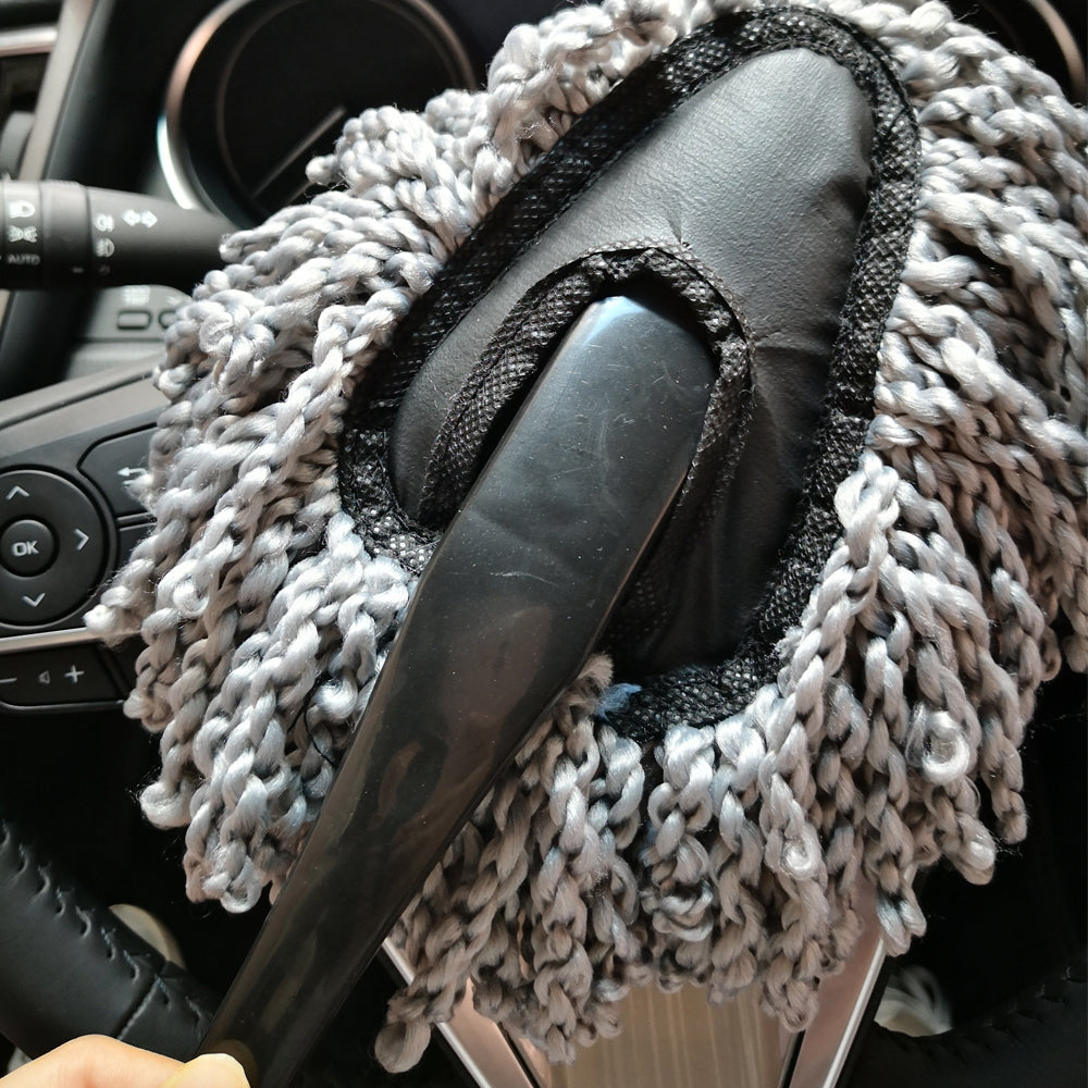IPELY Super Soft Microfiber Car Dash Duster Brush for Car Cleaning Home Kitchen Computer Cleaning Brush Dusting Tool