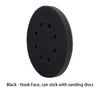 IPELY 5 Inch 8 Holes Foam Interface Pad Surfprep Foam Sanding Pads for Buffer