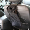 IPELY Universal Car Vehicle Back Seat Headrest Litter Trash Garbage Can (Black)