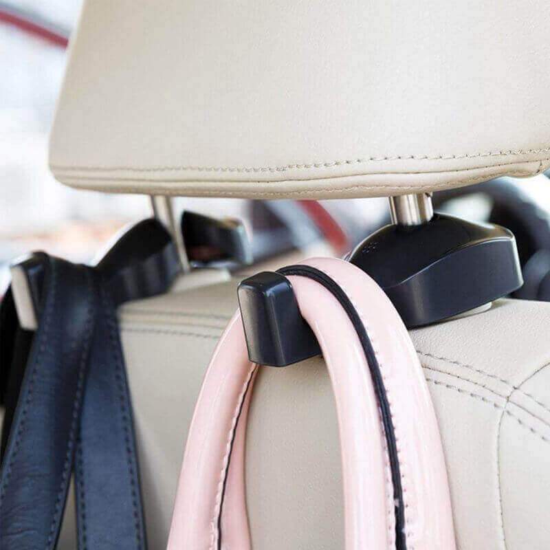 Dynamics DIY Car Seat Back Hook Headrest Hanger Clip Holder for Bag Purse  Cloth & Grocery (2pcs) : Amazon.in: Home Improvement