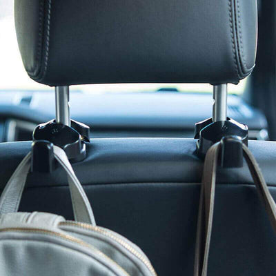Amazon.com: 4 Pack Vehicle Back Seat Headrest Hook Hanger for Purse Grocery  Bag Handbag : Automotive
